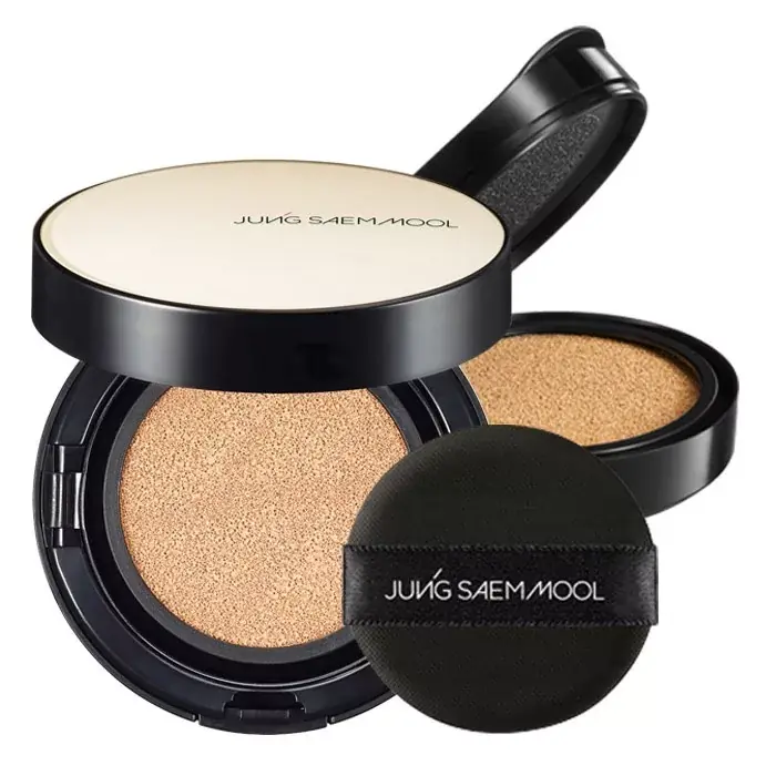 Olcsóbb Jung Saem Mool Essential Skin Nuder Long Wear - Cushion Alapozó 21 Medium 14gx2 (SPF50+ PA+++)