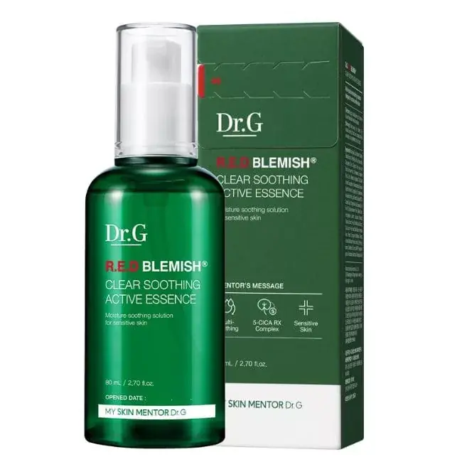 Exkluzív ajánlat Dr.G Red Blemish Clear Soothng Active Esszencia 80ml