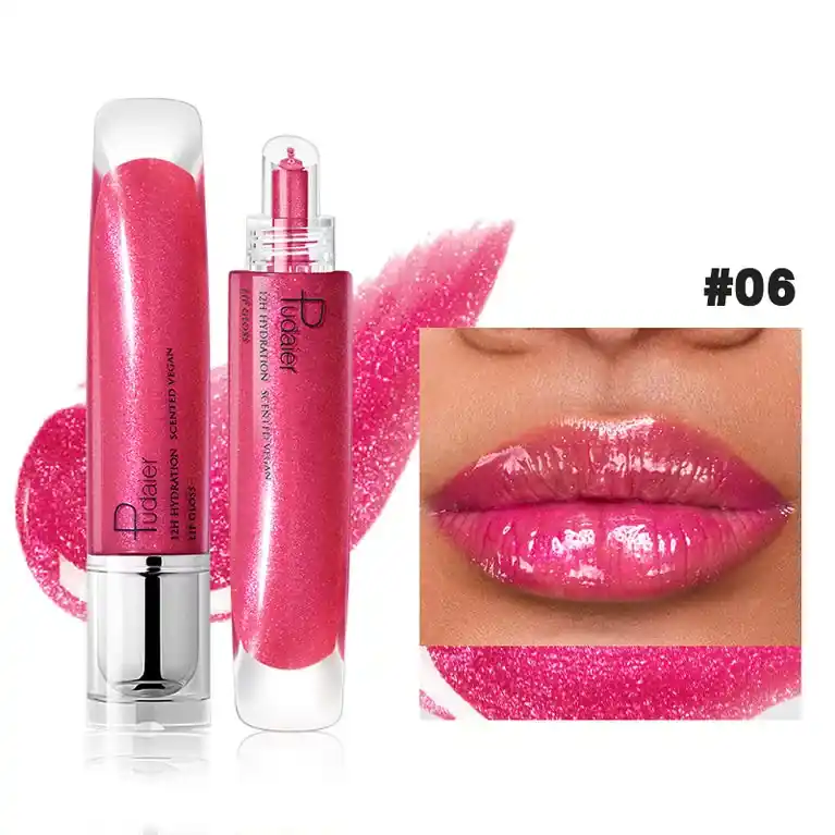 Prémium Pudaier 12h Hydration Scented Vegan Szájfény 06 10g