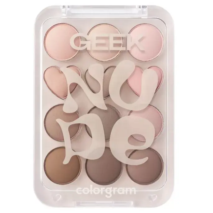 Különleges ajánlat Colorgram Pin Point Szemhéjfesték Paletta 07 Nude + Geek