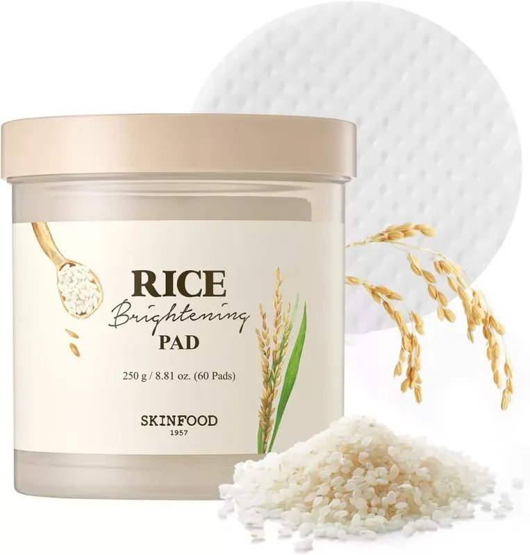 Végkiárusítás Skinfood Rice Brightening Korongok 250g (60db)