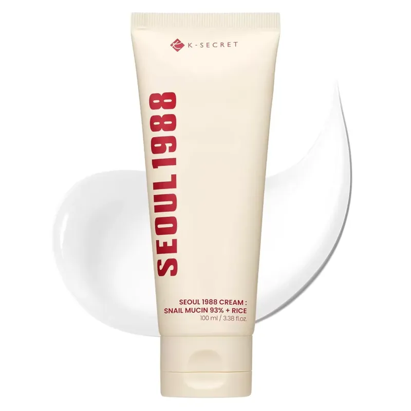 K-Secret Seoul 1988 Arckrém Snail Mucin 93% + Rice 100ml Szuper ajánlat