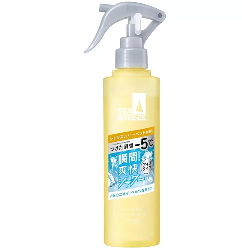 Expressz szállítás Sea Breeze Deo & Water Illatosító és Frissítő Testpermet - Citrus Sherbet 145ml (hűsítő hatású)