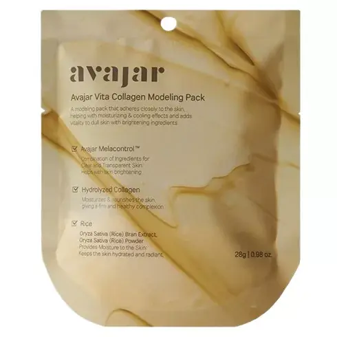 Expressz szállítás Avajar Collagen Modeling Pack Arcpakolás - Vita 28g