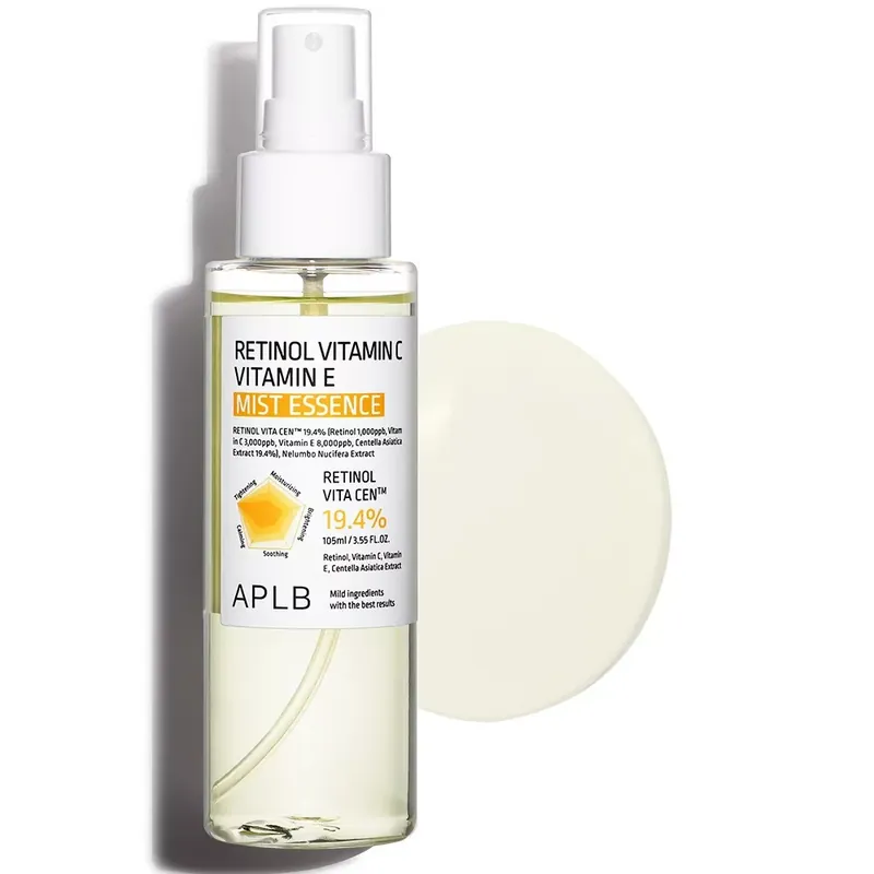 Azonnali szállítás APLB Retinol Vitamin C Vitamin E Mist Essence Permet 105ml