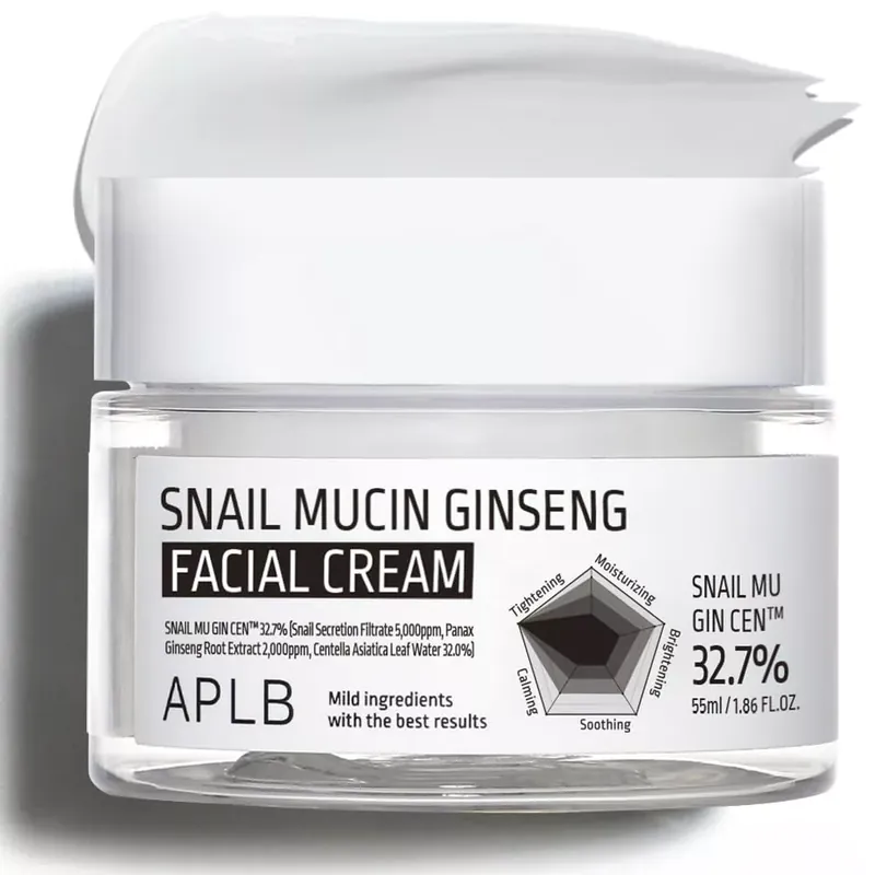 APLB Snail Mucin Ginseng Arckrém 55ml Biztonságos vásárlás