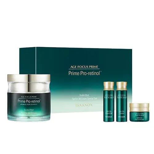 Szuper ajánlat Isa Knox Age Focus Prime Pro-Retinol Double Effect Eye for All Cream Csomag (4termék)