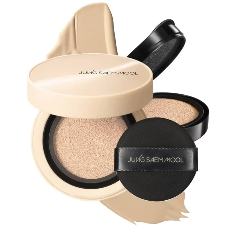 Jung Saem Mool Skin Nuder Cover Layer Cushion Alapozó 23 Medium 14gx2 (SPF50+ PA+++) Szuper ajánlat