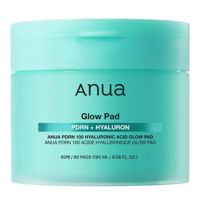 Végkiárusítás Anua PDRN + Hyaluron Glow Korongok 180ml (60db)