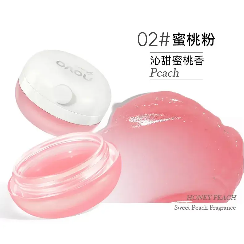 Novo Fruity Moisturizing Jelly Ajakmaszk 02 Peach 11.8g Kiárusítás
