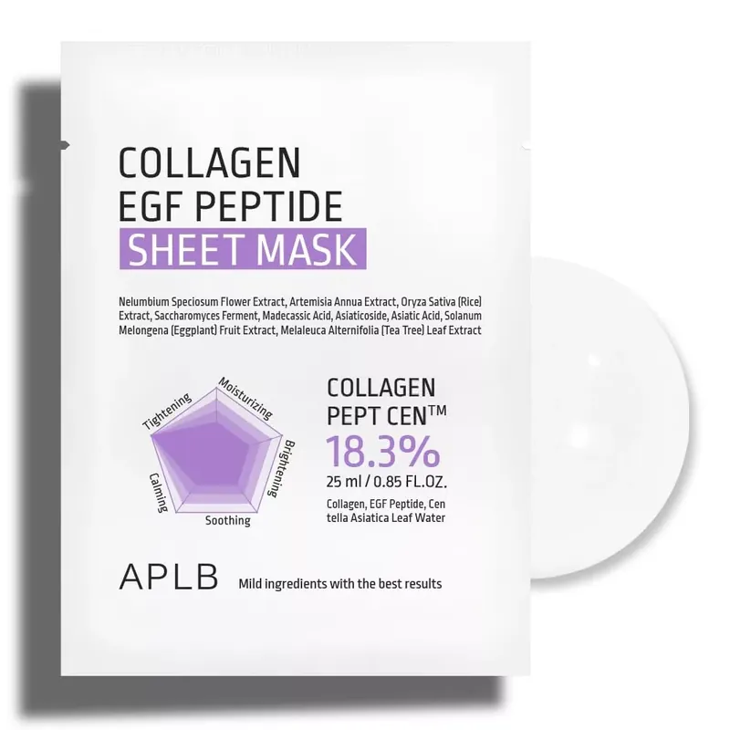 Újdonság APLB Collagen EGF Peptide Arcmaszk 25ml