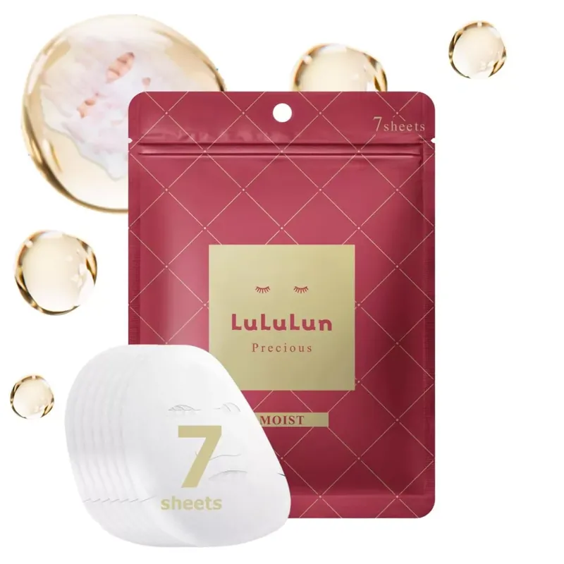 Biztonságos fizetés Lululun Precious Arcmaszk - Moist 7db
