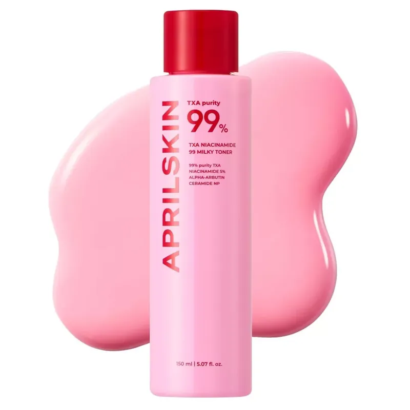 Kiárusítás Aprilskin TXA Niacinamide Toning Shot 99 Milky Hidratáló Arctonik 150ml