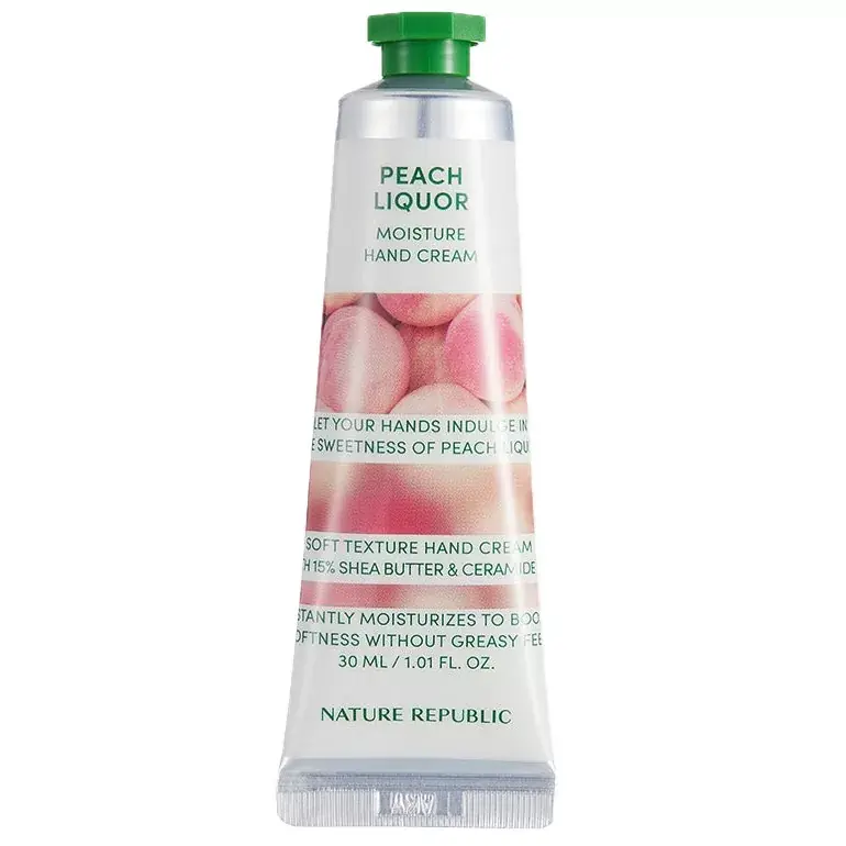 Gyors kiszállítás Nature Republic Hand And Nature Kézkrém - Peach Liquor 30ml