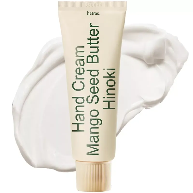 Outlet Hetras Perfumed Mango Seed Butter Kézkrém No.13 Hinoki (Ciprusfa illat) 50ml
