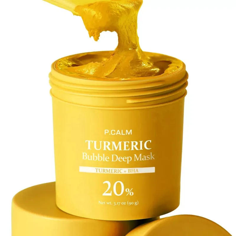 P.Calm Bubble Deep Arcmaszk - Turmeric + BHA 90g Ne maradj le