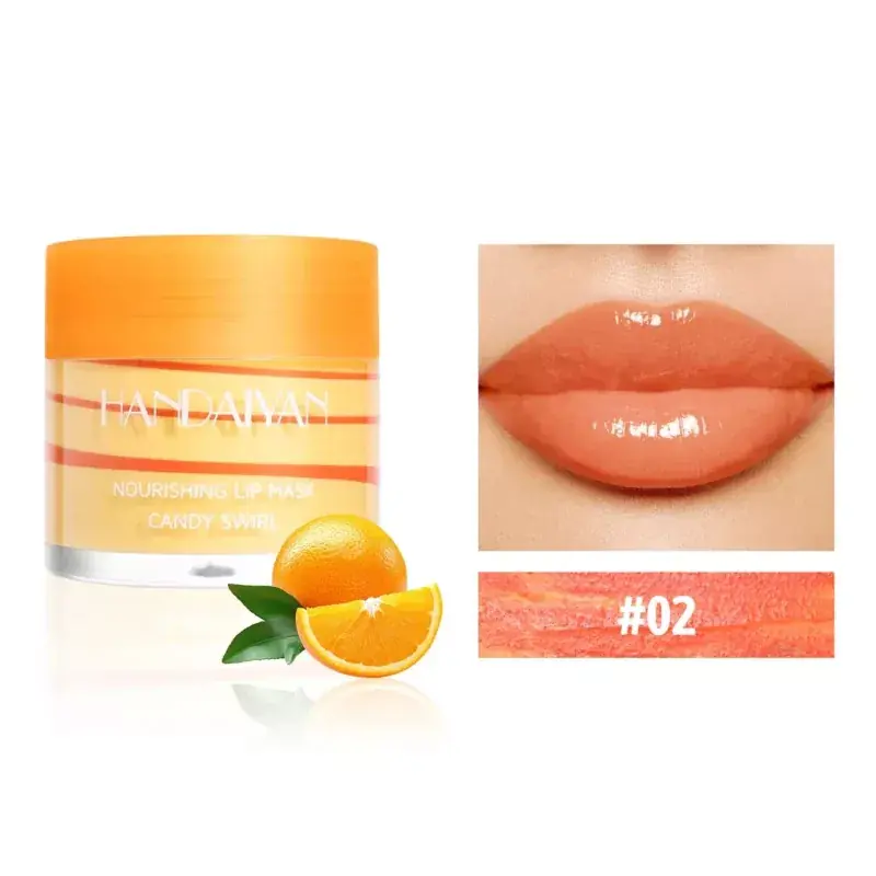 Handaiyan Candy Swirl Nourishing Ajakmaszk 02 Orange 18g Különleges ajánlat