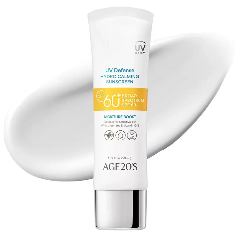 Népszerű Age20 UV Defense Hydro Calming Fényvédő Krém 50ml SPF60+