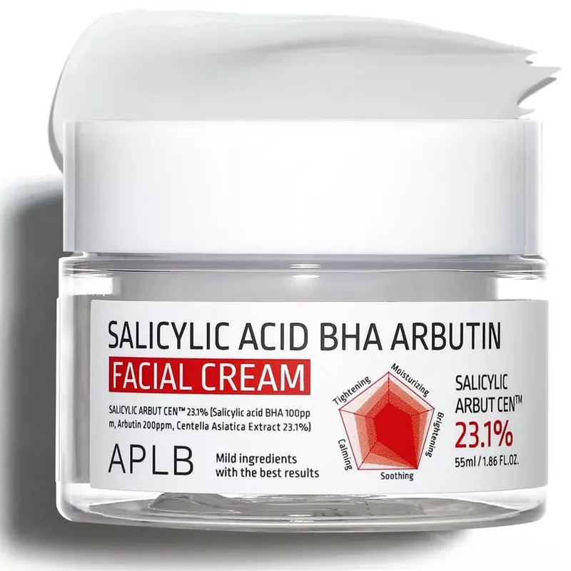 APLB Salicylic Acid BHA Arbutin Arckrém 55ml Legkelendőbb