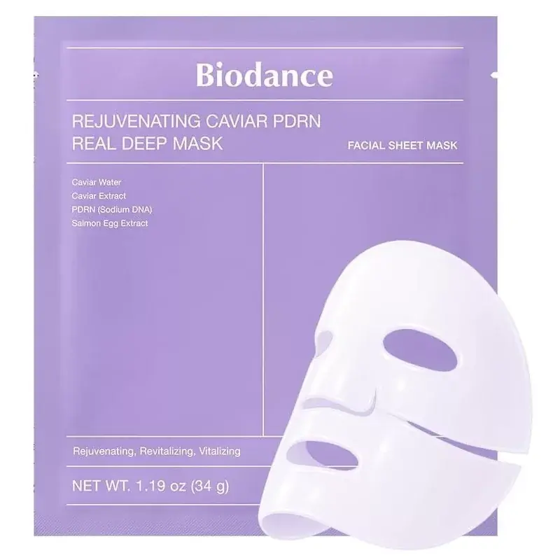 Árengedmény Biodance Rejuvinating Caviar PDRN Real Deep Hidrogél Arcmaszk 34g