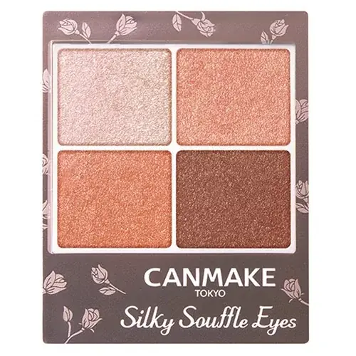 Vedd meg most Canmake Silky Souffle Eyes Szemhéjfesték Paletta 07 Nectarine Orange