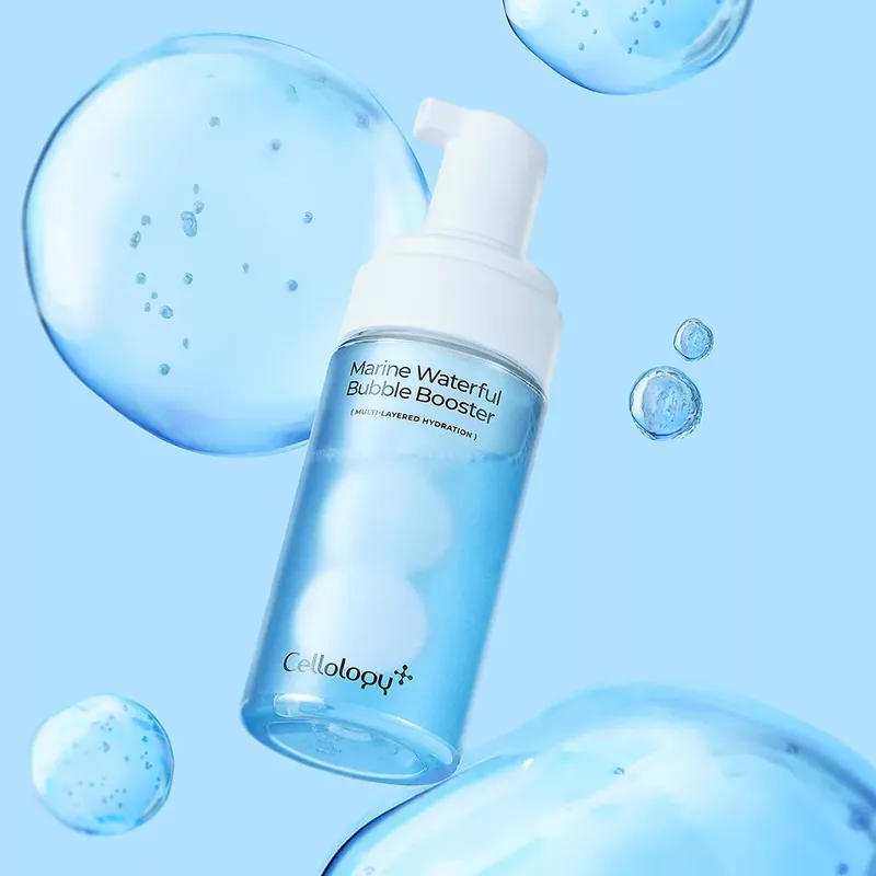 Cellology Marine Waterful Bubble Booster Buborékos toner-esszencia 95ml Szezonális akció