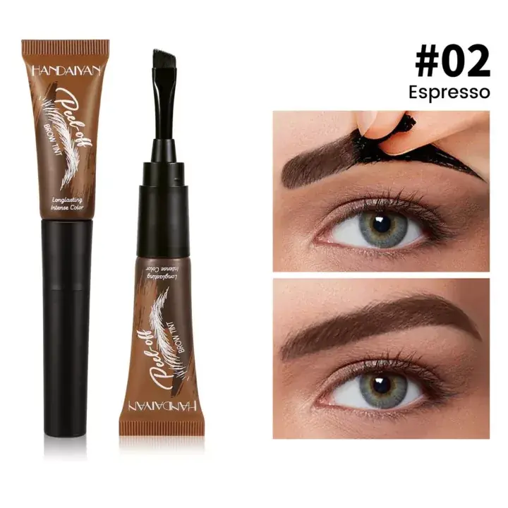 Szuper akció Handaiyan Long Lasting Lehúzható Szemöldökfesték Tint 02 Espresso 6.8ml