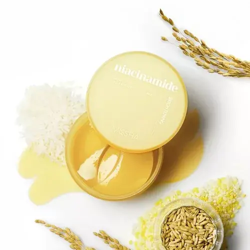 Outlet Missha Airy Fit Szemkörnyék Maszk - Niacinamide 60db