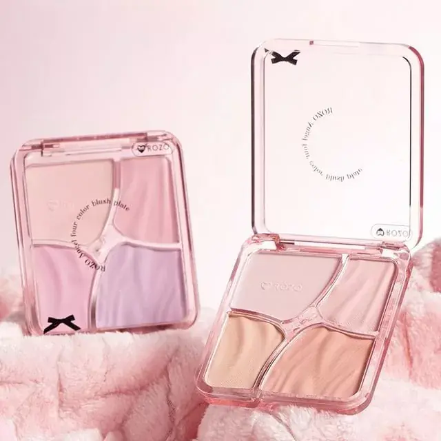 Gyors kiszállítás Rozo Angel Quad Arcpirosító Paletta Peach Apricot 7.6g