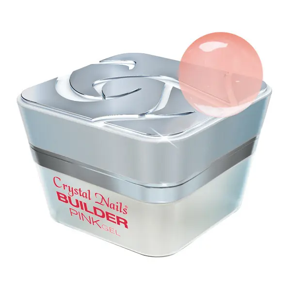 Crystal Nails - Builder Pink II. - Sűrű - kevésbé átlátszó rózsaszín építő zselé - 50ml Vedd meg most