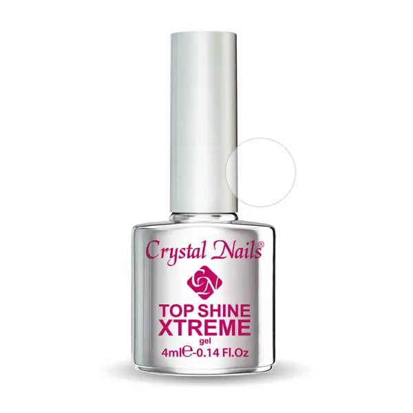 Korlátozott ajánlat Crystal Nails - XTREME TOP SHINE ÁTLÁTSZÓ FÉNYZSELÉ (CLEAR) - 4ML