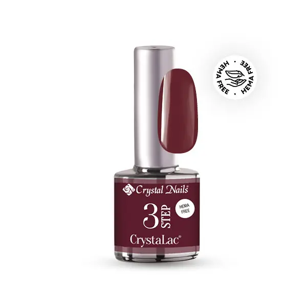Vásárlói kedvenc Crystal Nails - 3 STEP CrystaLac - 3S55 - 8ml