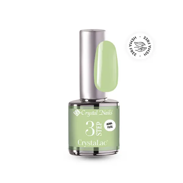 Végkiárusítás Crystal Nails - 3 STEP HEMA FREE CRYSTALAC - 3S96 - 4ML