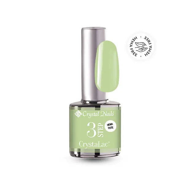 Szezonális akció Crystal Nails - 3 STEP HEMA FREE CRYSTALAC - 3S96 - 8ML