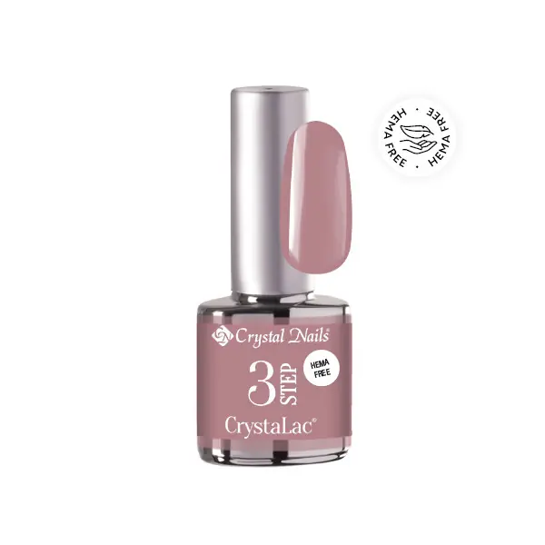 Újdonság Crystal Nails - 3 STEP HEMA FREE CRYSTALAC - 3S112 - 4ML