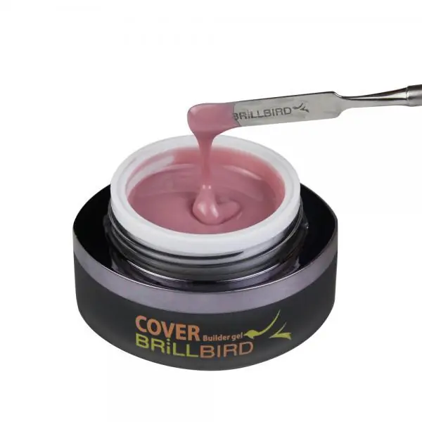 Legkelendőbb BrillBird - COVER FLESH GEL – NATÚR HÚSSZÍNÛ KÖRÖMÁGYHOSSZABBÍTÓ ZSELÉ - 15ml