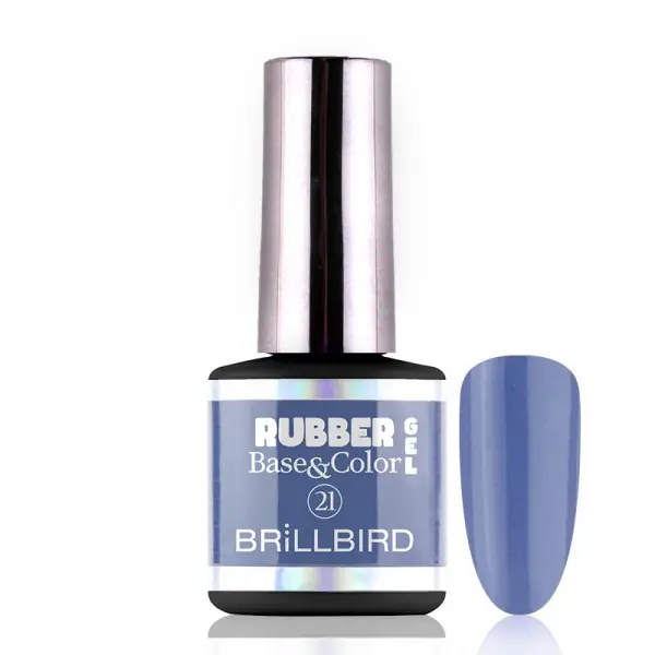 Alacsony ár BRILLBIRD - RUBBER GEL BASE&COLOR - 21 - 8ML