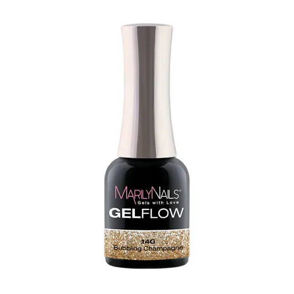 Árcsökkenés MarilyNails – GELFLOW - három fázisú gél lakk - 14G - 7ml