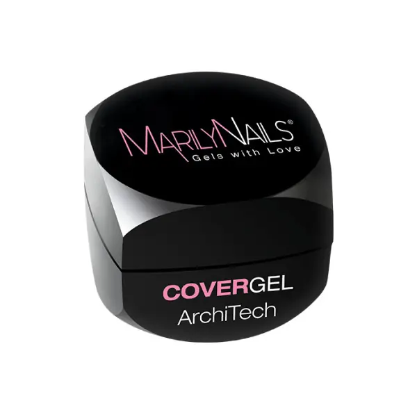 Marilynails - ARCHITECH - COVERGEL - Sűrűbb körömágyhosszabbító építő zselé - 40ml Kiárusítás