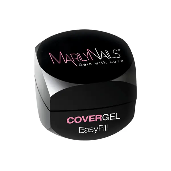 Alacsony ár Marilynails - EASYFILL - COVERGEL Kissé áttetszőbb körömágyhosszabbító építő zselé - 13ml