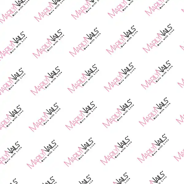 Vásárlói kedvenc MarilyNails - ASZTALI ALÁTÉT MARILYNAILS LOGÓVAL - 50DB