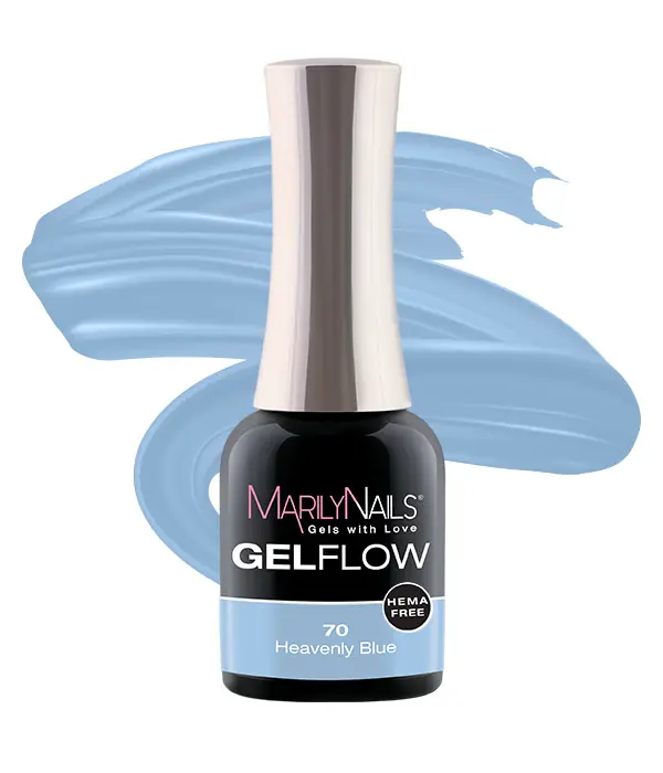 Különleges ajánlat MarilyNails – GELFLOW - három fázisú gél lakk - 70 - 7ml - HF