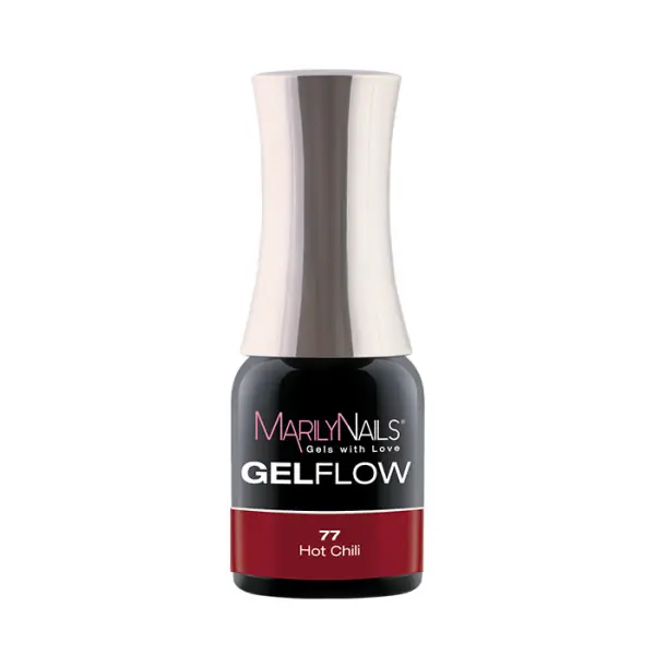 Gyors kiszállítás MarilyNails – GELFLOW - három fázisú gél lakk - 77 - 4ml
