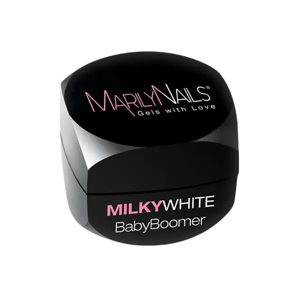 Biztonságos vásárlás Marilynails - BABYBOOMER - MILKY WHITE GEL - 40ml