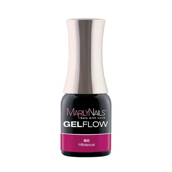 Akció MarilyNails – GELFLOW - három fázisú gél lakk - 80 - 4ml