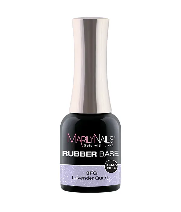 Árengedmény MarilyNails - RUBBER BASE - 3FG - Lavender Quartz - 7ml