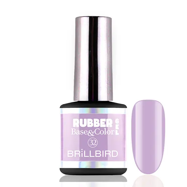 Különleges ajánlat BRILLBIRD - RUBBER GEL BASE&COLOR - 32 - 8ML