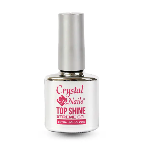 Azonnal elérhető Crystal Nails - XTREME TOP SHINE ÁTLÁTSZÓ FÉNYZSELÉ (CLEAR) - 13ML
