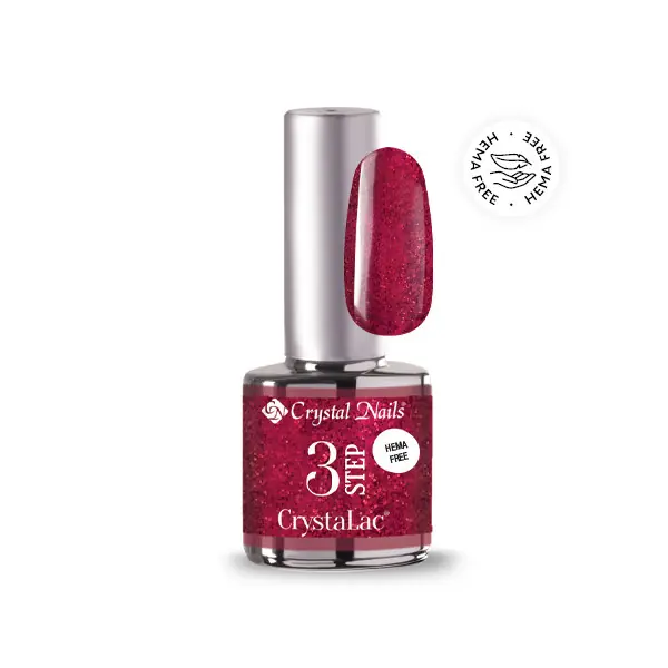 Crystal Nails - 3 STEP HEMA FREE CRYSTALAC - 3S182 - 4ML Akció