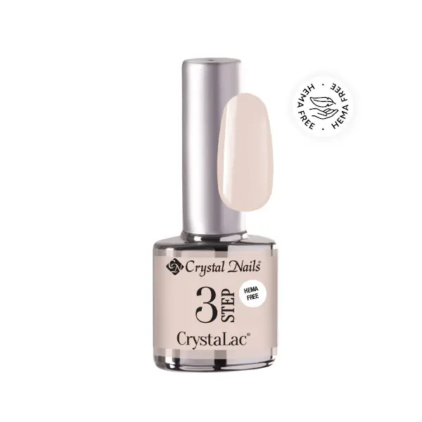 Exkluzív ajánlat Crystal Nails - 3 STEP HEMA FREE CRYSTALAC - 3S190 - 8ML